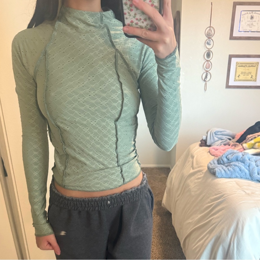 Urban Outfitters Mock Neck Long Sleeve